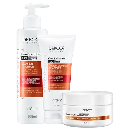 Imagem do produto Kit Vichy Dercos Kera-Solutions Super (3 Produtos)