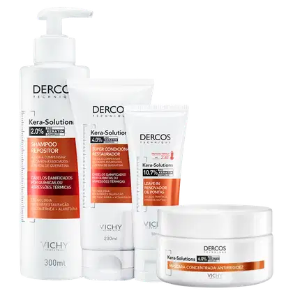 Imagem do produto Kit Vichy Dercos Kera-Solutions Complete (4 Produtos)