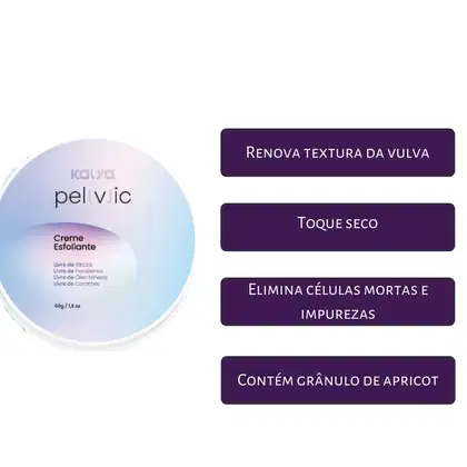 Imagem do produto Creme Clareador íntimo Virilha Coxa Esfoliante Pélvico Kalya