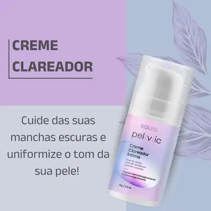 Imagem do produto Kit Clareador Virilha Desodorante Sem Odor e pós Depilação