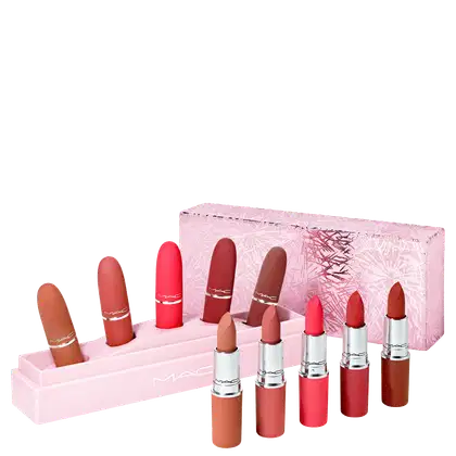 Imagem do produto Kit M·A·C Powder Kiss Showstopper Lipstick (5 Produtos)