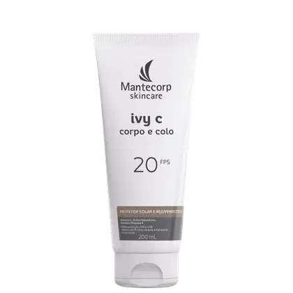 Imagem do produto Mantecorp Ivy C Corpo e Colo FPS 20 - Sérum Rejuvenescedor Corporal 200ml