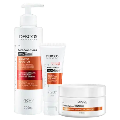 Imagem do produto Kit Vichy Dercos Kera-Solutions Plus (3 Produtos)