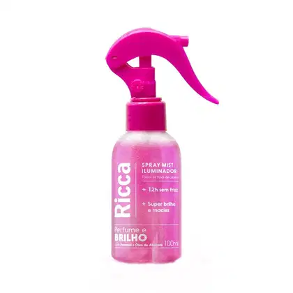 Imagem do produto Spray Mist Iluminador Ricca Perfume e Brilho 100ml