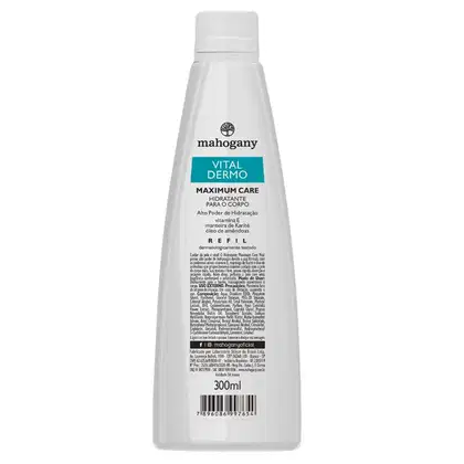 Imagem do produto Refil Hidratante Desodorante Corporal Vital dermo 300ml -Mahogany