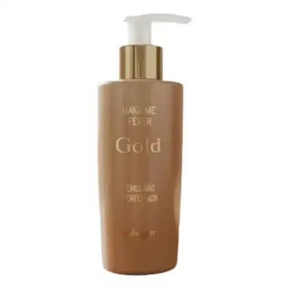 Imagem do produto Hidratante Corporal Make Me Fever Gold 160ml Mahogany