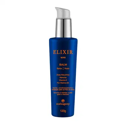 Imagem do produto Balm Multifuncional Barba e Rosto Elixir  120G Mahogany