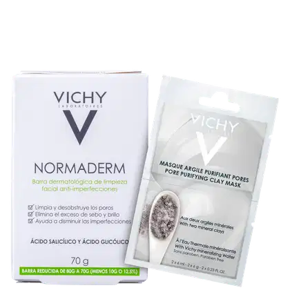 Imagem do produto Kit Vichy Normaderm + Argila Purificante (2 Produtos)