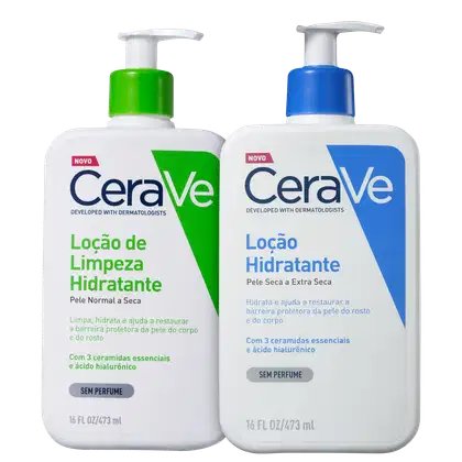 Imagem do produto Kit CeraVe Mega Limpeza Hidratante (2 Produtos)