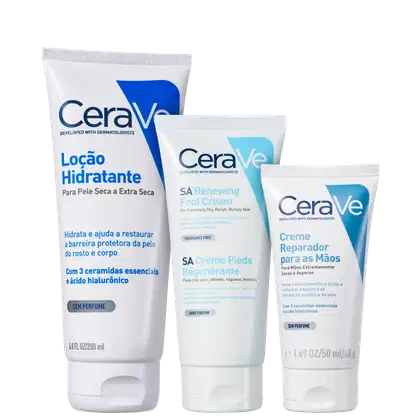 Imagem do produto Kit CeraVe Cuidado Completo (3 Produtos)
