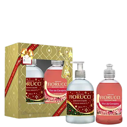 Imagem do produto Kit Fiorucci Edição Especial de Natal Erva Doce & Flor de Cerejeira (2 Produtos)