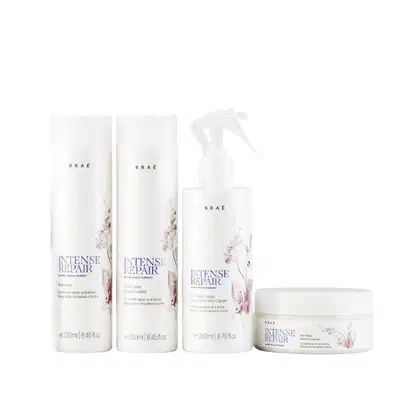 Kit Braé Intense Repair by Ana Paula Siebert Four, 4 produtos.