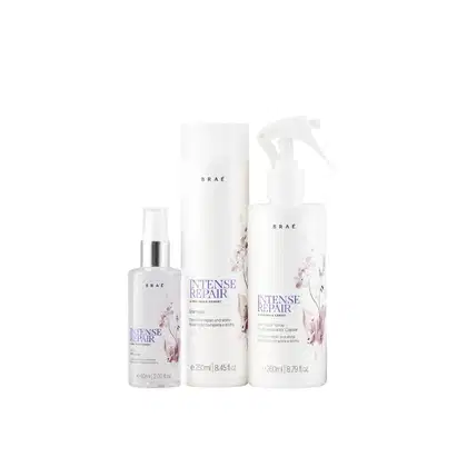 Kit Braé Intense Repair by Ana Paula Siebert Trio Booster, 3 produtos.
