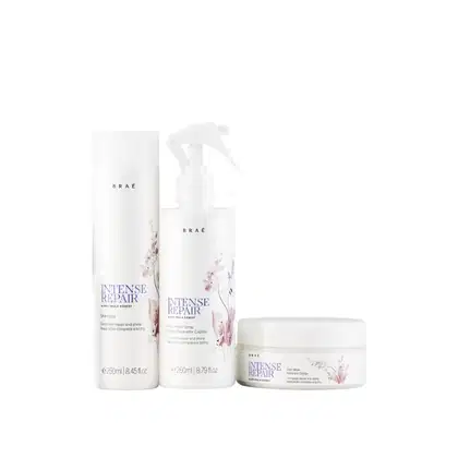 Kit Braé Intense Repair by Ana Paula Siebert Triple Care, 3 produtos.
