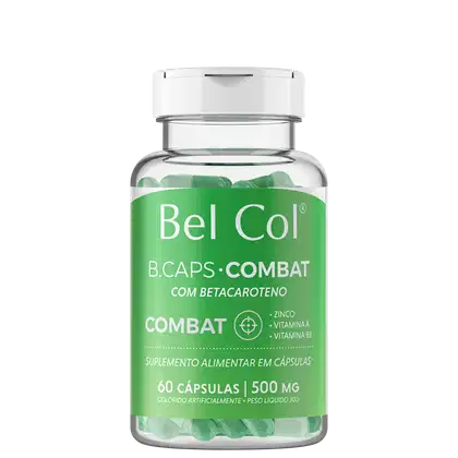 Imagem do produto Bel Col B.Caps Combat - Suplemento Vitamínico (60 Cápsulas)