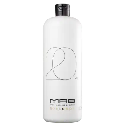 Imagem do produto MAB Marco Antônio de Biaggi Go Blonde Oxidante Creme Estabilizado - Água Oxigenada 20 Volumes 900ml
