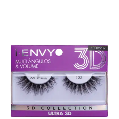 Imagem do produto Kiss New York i-Envy Ultra 3D Collection 122 - Cílios Postiços
