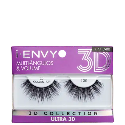 Imagem do produto Kiss New York i-Envy Ultra 3D Collection 139 - Cílios Postiços