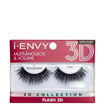 Imagem do produto Kiss New York i-Envy Flash 3D Collection 154 - Cílios Postiços