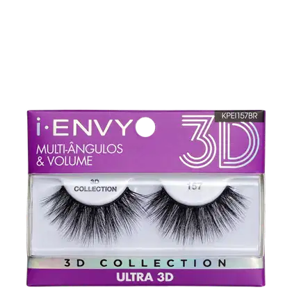 Imagem do produto Kiss New York i-Envy Ultra 3D Collection 157 - Cílios Postiços