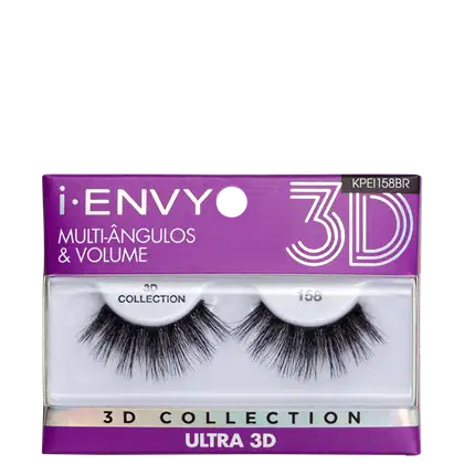 Imagem do produto Kiss New York i-Envy Ultra 3D Collection 158 - Cílios Postiços