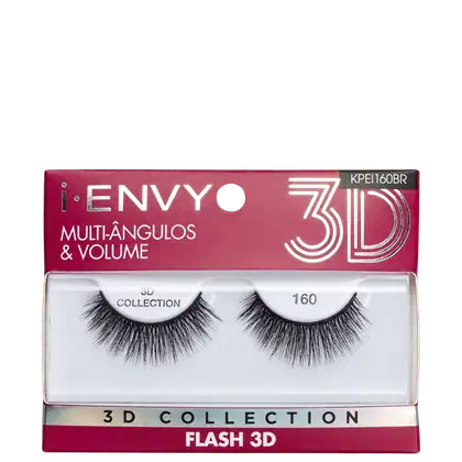 Imagem do produto Kiss New York i-Envy Flash 3D Collection 160 - Cílios Postiços