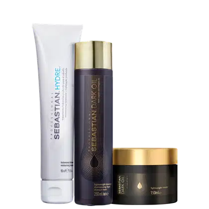Imagem do produto Kit Sebastian Professional Dark Oil & Hydre (3 Produtos)