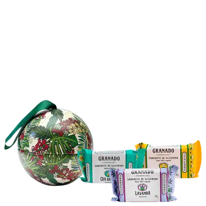 Imagem do produto Kit Granado Terrapeutics Bola Bege - Sabonetes em Barra 3x90g