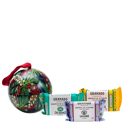 Imagem do produto Kit Granado Terrapeutics Bola Azul - Sabonetes em Barra 3x90g