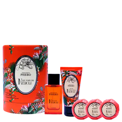 Imagem do produto Kit Água de Neroli Phebo Fibra Lata Tropical (5 Produtos)