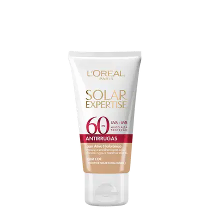 Imagem do produto L'Oréal Paris Solar Expertise Antirrugas com Cor FPS60 - Protetor Solar Facial 40g