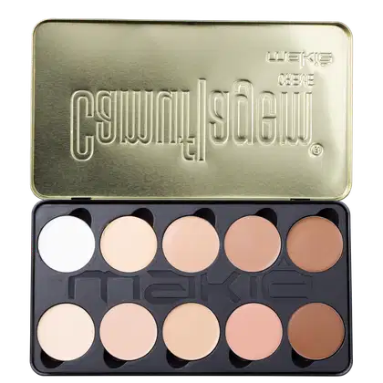 Imagem do produto Makiê Camuflagem Creme Cor Clara a Média - Paleta de Corretivo