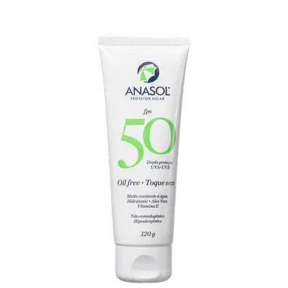 Imagem do produto Anasol Oil Free FPS 50 - Protetor Solar Facial 120g