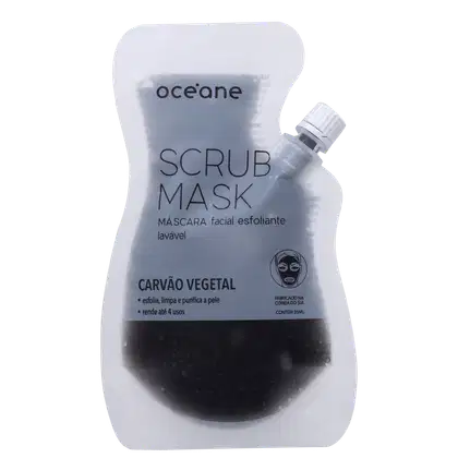 Imagem do produto Océane Scrub Carvão Vegetal - Máscara Facial 35ml