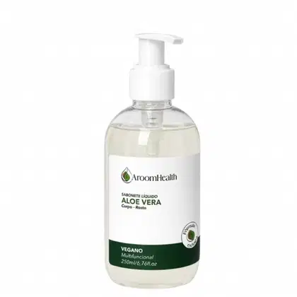 Imagem do produto Sabonete Líquido Aloe Vera Vegano Corpo e Rosto 250 ml