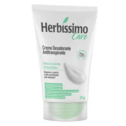 Imagem do produto Creme Desodorante Antitranspirante Monoi e Acido Hialuronico Bisnaga 55g