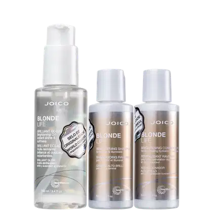 Imagem do produto Kit Joico Blonde Life Smart Glow Triple (3 Produtos)