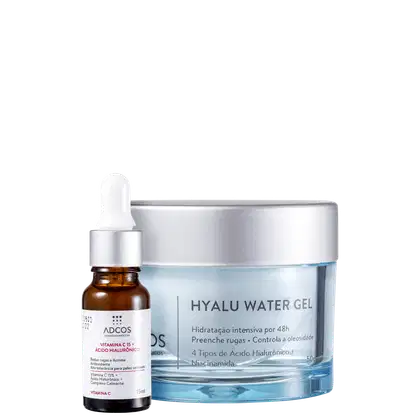 Imagem do produto Kit Adcos Hyalu Water Vitamina C 15 (2 Produtos)