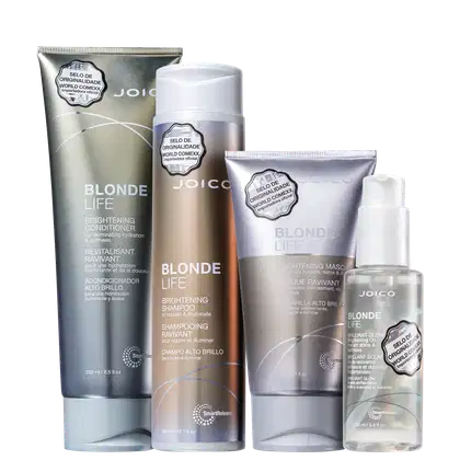 Imagem do produto Kit Joico Blonde Life Brilliant Glow Smart Release Full (4 Produtos)