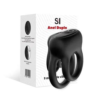 Imagem do produto Sexy Import - Anel Peniano Duplo com Vibrador
