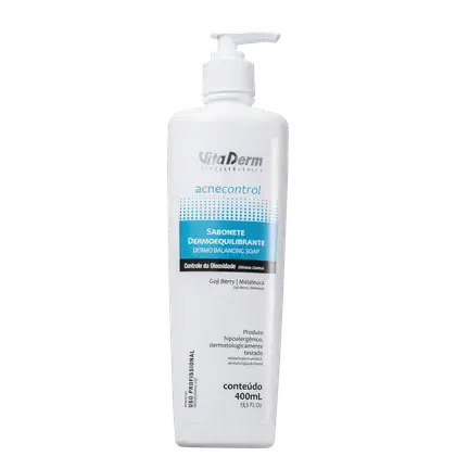 Imagem do produto Vita Derm Acnecontrol Dermoequilibrante - Sabonete Líquido Facial 400ml