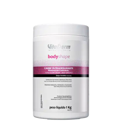 Imagem do produto Vita Derm Body Shape Ultradeslizante - Creme de Massagem Corporal 1kg