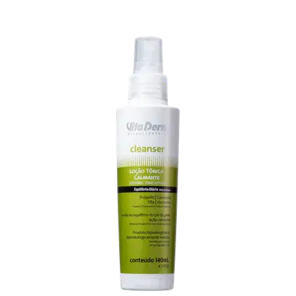 Imagem do produto Vita Derm Cleanser Loção Calmante - Tônico Facial 140ml