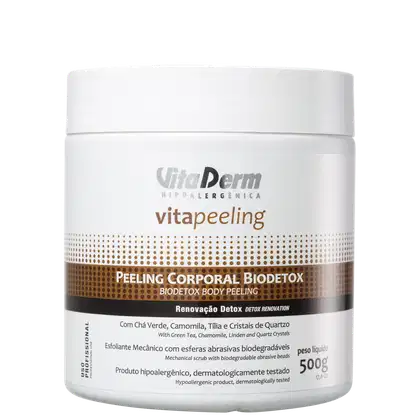Imagem do produto Vita Derm Vita Peeling Biodetox - Creme Esfoliante Corporal 500g