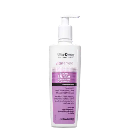 Imagem do produto Vita Derm Vitatempo Ultra - Creme Hidratante Corporal 200g