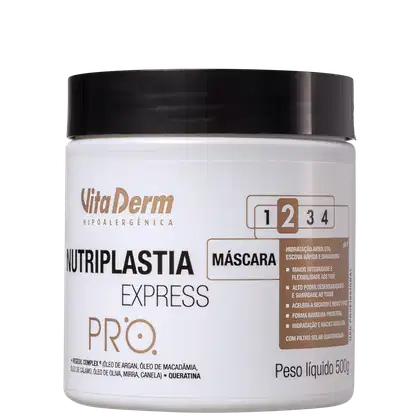Imagem do produto Vita Derm SOS Capilar Nutriplastia Express 2 - Máscara Capilar 500g