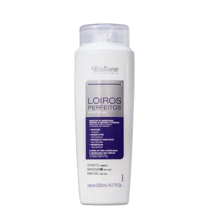Imagem do produto Vita Derm Loiros Perfeitos - Shampoo Matizador 200ml