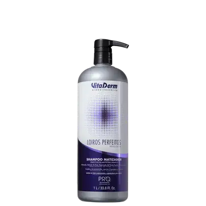 Imagem do produto Vita Derm Loiros Perfeitos - Shampoo Matizador 1L