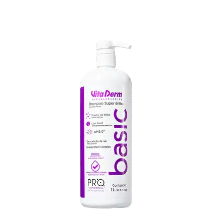 Imagem do produto Vita Derm Basic PRO Super Brilho - Shampoo 1000ml