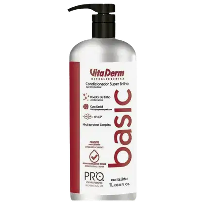 Imagem do produto Vita Derm Basic PRO Super Brilho - Condicionador 1L